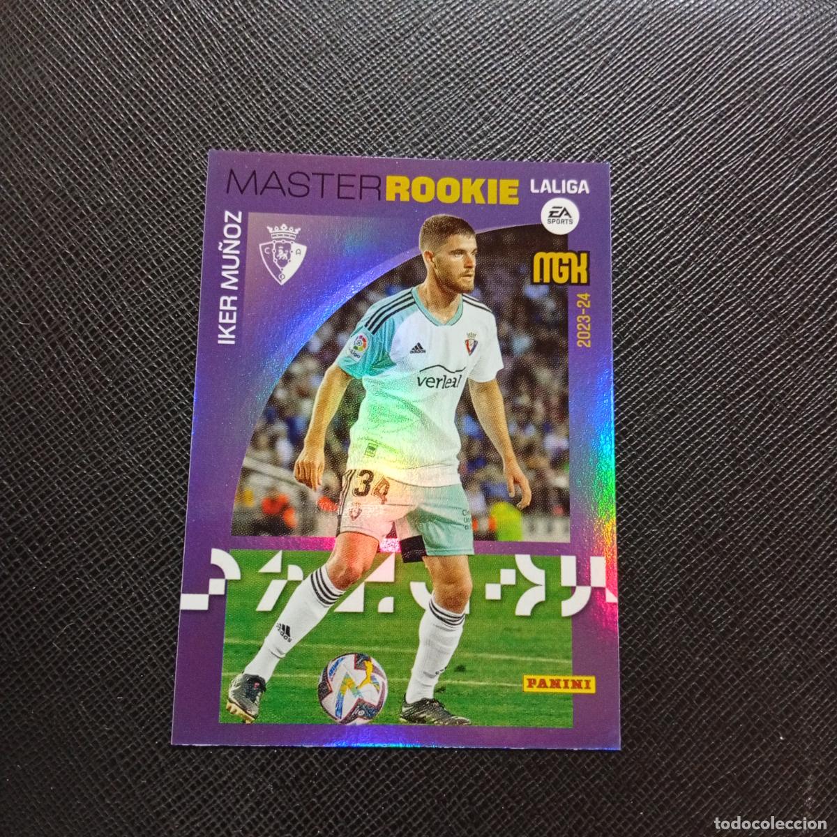 Cromos de F&uacute;tbol: 419 IKER MU&Ntilde;OZ OSASUNA PANINI MEGACRACKS 2023 2024 CROMO FUTBOL 23 24 - A143 PG82