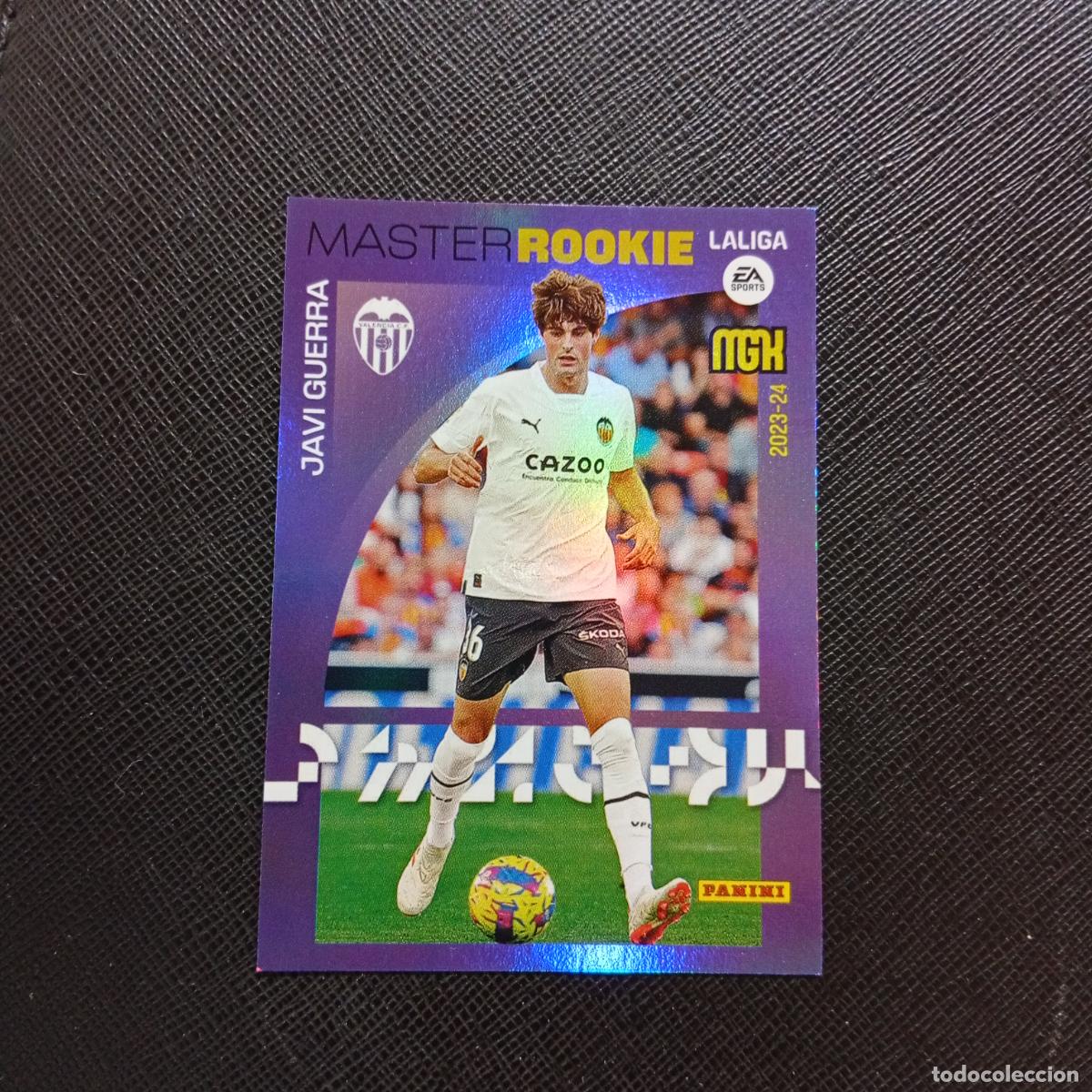 Cromos de F&uacute;tbol: 420 JAVI GUERRA VALENCIA PANINI MEGACRACKS 2023 2024 CROMO FUTBOL 23 24 - A143 PG82