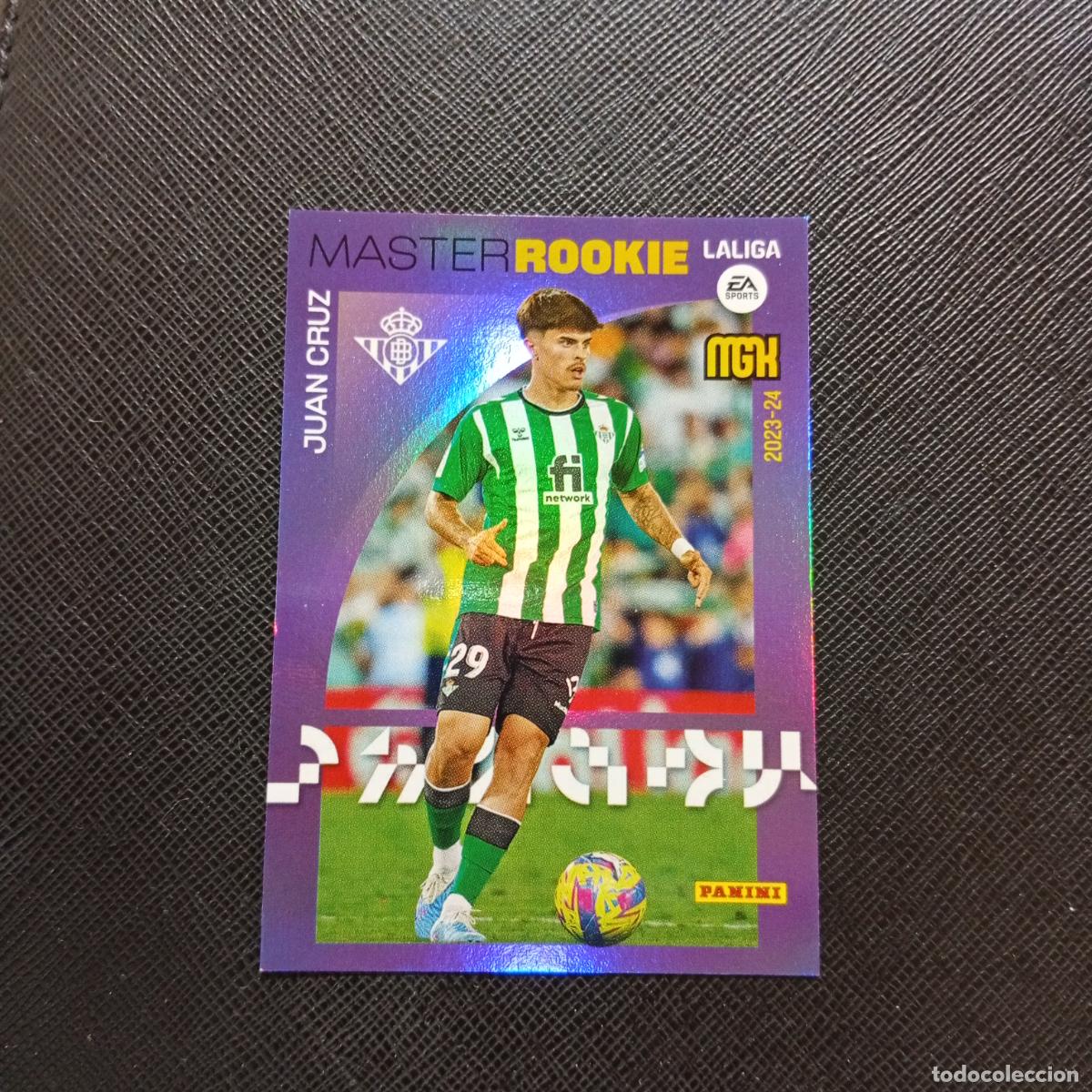 Cromos de F&uacute;tbol: 422 JUAN CRUZ REAL BETIS PANINI MEGACRACKS 2023 2024 CROMO FUTBOL 23 24 - A143 PG91