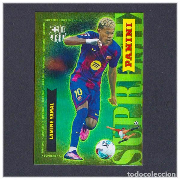 Cromos de F&uacute;tbol: PANINI CLUB 2025 2026 25 26 BARCELONA LAMINE YAMAL S3 SUPREME BAR&Ccedil;A COLECCI&Oacute;N LIGA ALBUM F&Uacute;TBOL