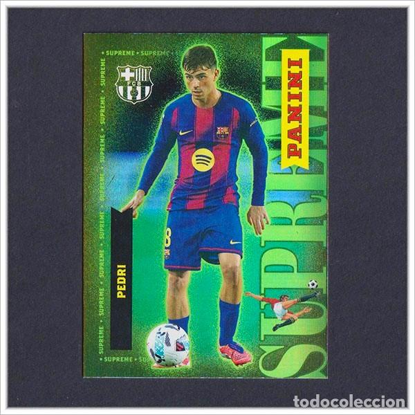 Cromos de F&uacute;tbol: PANINI CLUB 2025 2026 25 26 BARCELONA PEDRI S1 SUPREME BAR&Ccedil;A COLECCI&Oacute;N LIGA ALBUM F&Uacute;TBOL