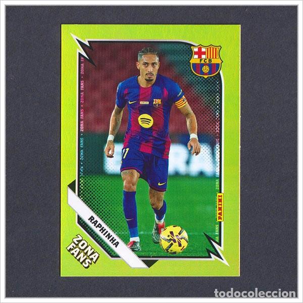 Cromos de F&uacute;tbol: PANINI CLUB 2025 2026 25 26 BARCELONA RAPHINHA KO 45 KO45 ZONA FANS KROMIX BAR&Ccedil;A LIGA COLECCI&Oacute;N