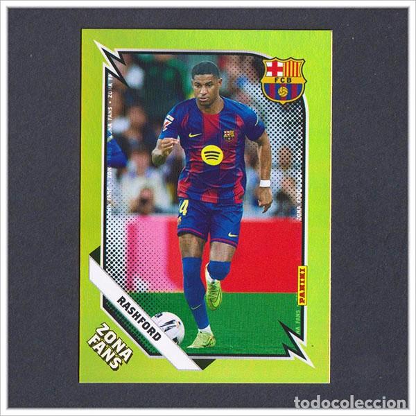Cromos de F&uacute;tbol: PANINI CLUB 2025 2026 25 26 BARCELONA RASHFORD KO 44 KO44 ZONA FANS KROMIX BAR&Ccedil;A LIGA COLECCI&Oacute;N