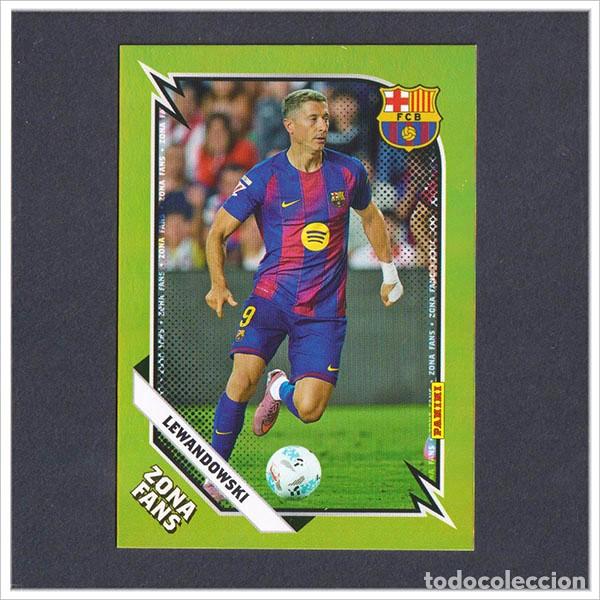 Cromos de F&uacute;tbol: PANINI CLUB 2025 2026 25 26 BARCELONA LEWANDOWSKI KO 43 KO43 ZONA FANS KROMIX BAR&Ccedil;A LIGA COLECCI&Oacute;N