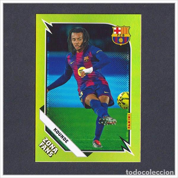 Cromos de F&uacute;tbol: PANINI CLUB 2025 2026 25 26 BARCELONA KOUNDE KO 32 KO32 ZONA FANS KROMIX BAR&Ccedil;A LIGA COLECCI&Oacute;N
