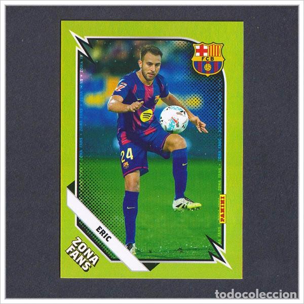 Cromos de F&uacute;tbol: PANINI CLUB 2025 2026 25 26 BARCELONA ERIC GARC&Iacute;A KO 34 KO34 ZONA FANS KROMIX BAR&Ccedil;A LIGA COLECCI&Oacute;N