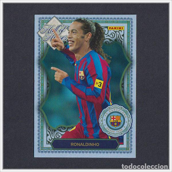 Cromos de F&uacute;tbol: PANINI CLUB 2025 2026 25 26 BARCELONA RONALDINHO HH5 HH 5 HALL OF HEROES BAR&Ccedil;A LIGA COLECCI&Oacute;N