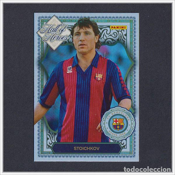 Cromos de F&uacute;tbol: PANINI CLUB 2025 2026 25 26 BARCELONA STOICHKOV HH4 HH 4 HALL OF HEROES BAR&Ccedil;A LIGA COLECCI&Oacute;N