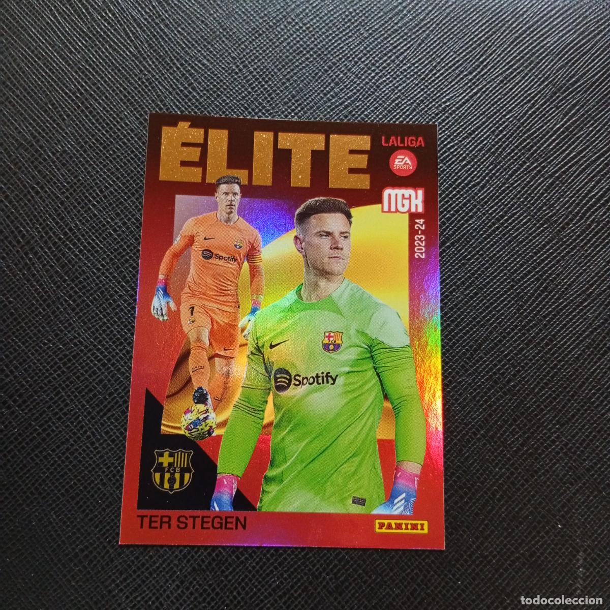 Cromos de F&uacute;tbol: 14 TER STEGEN BARCELONA PANINI MEGACRACKS 2023 2024 CROMO FUTBOL 23 24 - A143 PG163 ELITE