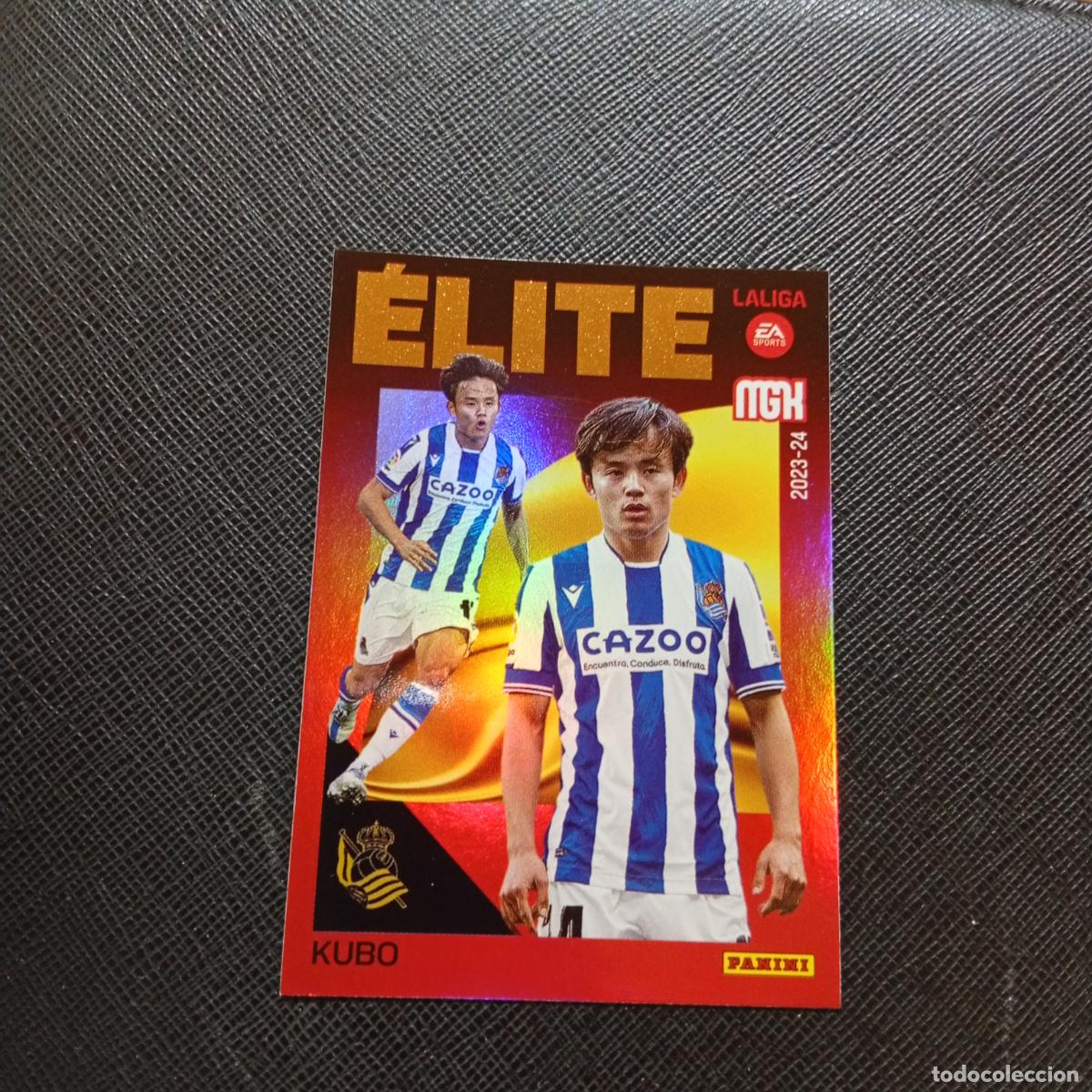 Cromos de F&uacute;tbol: 8 KUBO REAL SOCIEDAD PANINI MEGACRACKS 2023 2024 CROMO FUTBOL 23 24 - A143 PG172 ELITE