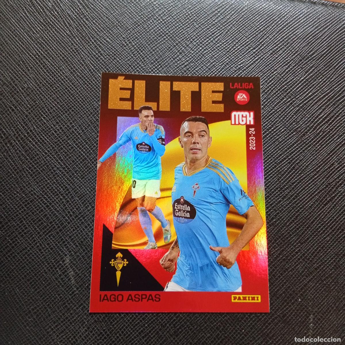 Cromos de F&uacute;tbol: 7 IAGO ASPAS CELTA PANINI MEGACRACKS 2023 2024 CROMO FUTBOL 23 24 - A143 PG181 ELITE