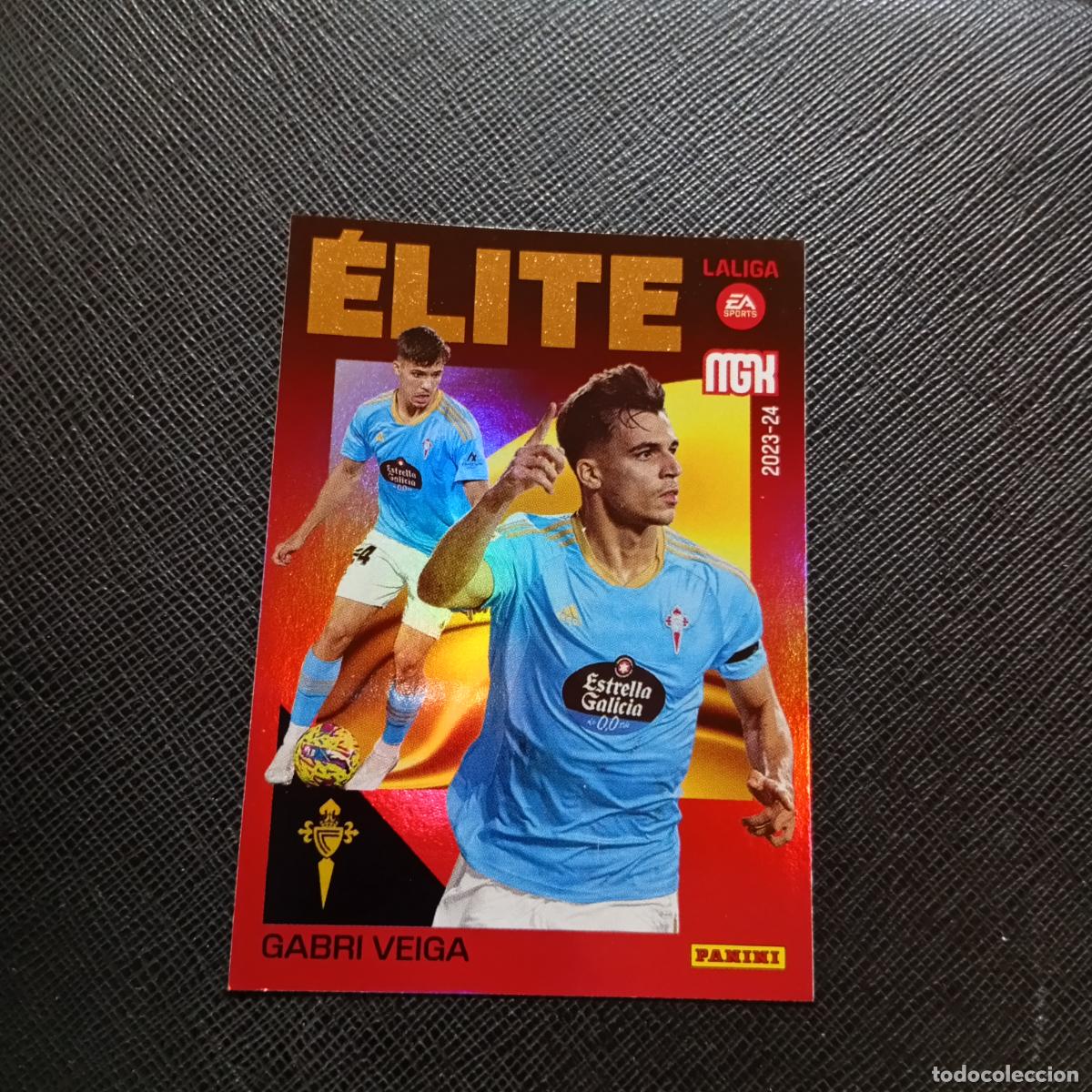 Cromos de F&uacute;tbol: 4 GABRI VEIGA CELTA PANINI MEGACRACKS 2023 2024 CROMO FUTBOL 23 24 - A143 PG181 ELITE