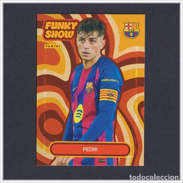 Cromos de F&uacute;tbol: PANINI CLUB 2025 2026 25 26 BARCELONA PEDRI 52 FUNKY SHOW BAR&Ccedil;A COLECCI&Oacute;N LIGA ALBUM
