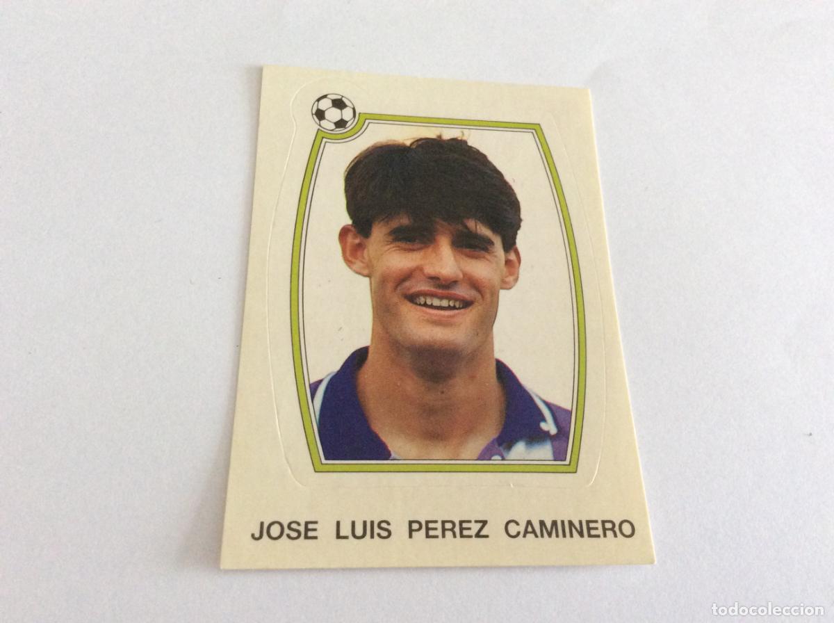 Cromos de F&uacute;tbol: 71 Jos&eacute; Luis P&eacute;rez Caminero Estrellas de la Liga F&uacute;tbol 92 93 Panini 1992