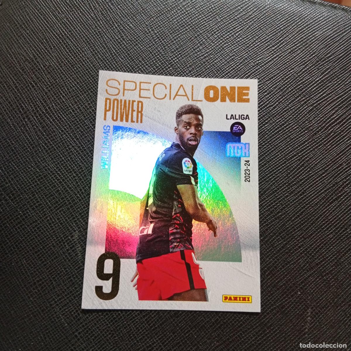 Cromos de F&uacute;tbol: P405 405 WILLIANS BILBAO PANINI MEGACRACKS 2023 2024 FUTBOL 23 24 - A143 PG181 SPECIAL ONE POWER