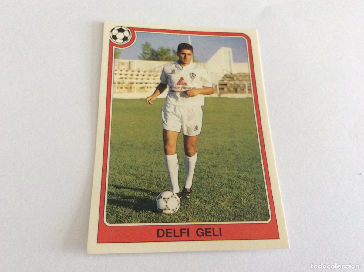 Cromos de F&uacute;tbol: 62 Delfi Geli Albacete Estrellas de la Liga F&uacute;tbol 92 93 Panini 1992