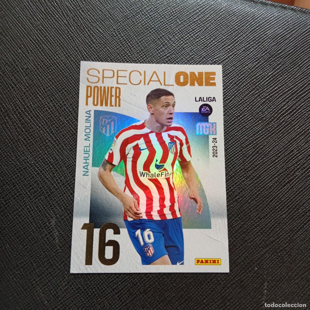 Cromos de F&uacute;tbol: P401 401 NAHUEL MOLINA AT MADRID PANINI MEGACRACKS 2023 2024 CROMO FUTBOL 23 24 - A143 PG208