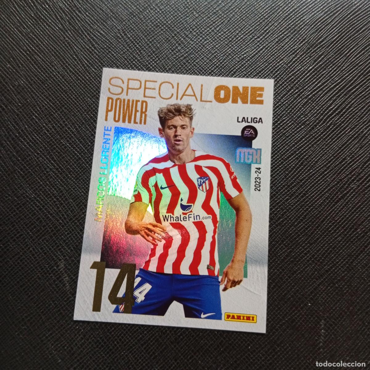 Cromos de F&uacute;tbol: P398 398 MARCOS LLORENTE AT MADRID PANINI MEGACRACKS 2023 2024 CROMO FUTBOL 23 24 - A143 PG217