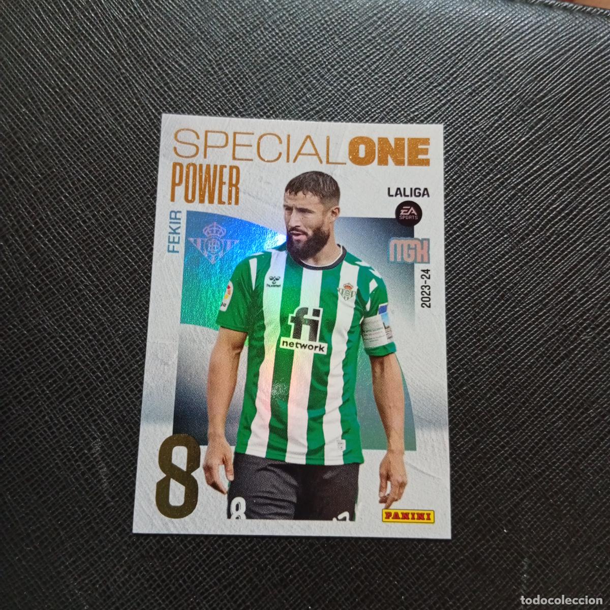 Cromos de F&uacute;tbol: P391 391 FEKIR REAL BETIS PANINI MEGACRACKS 2023 2024 CROMO FUTBOL 23 24 - A143 PG226