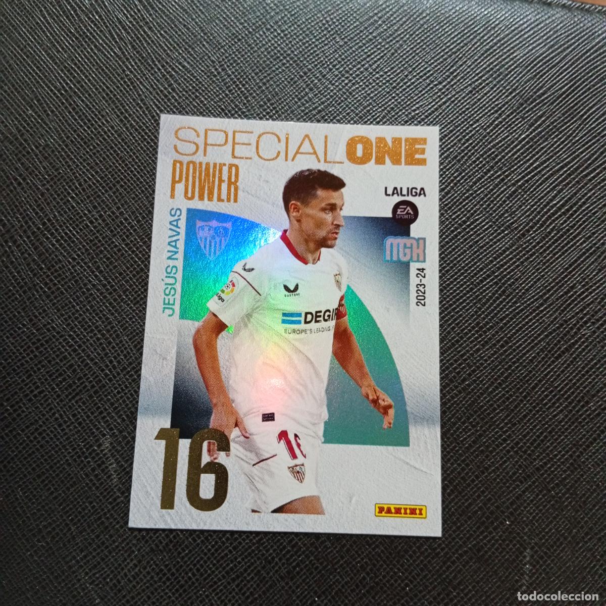 Cromos de F&uacute;tbol: P394 394 JESUS NAVAS SEVILLA PANINI MEGACRACKS 2023 2024 CROMO FUTBOL 23 24 - A143 PG226