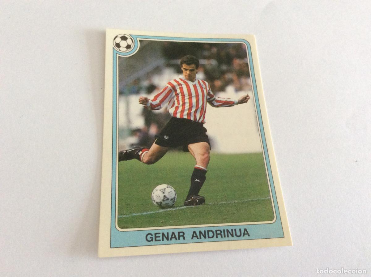 Cromos de F&uacute;tbol: 80 Genar Andrinua Athletic Bilbao Estrellas de la Liga F&uacute;tbol 92 93 Panini 1992