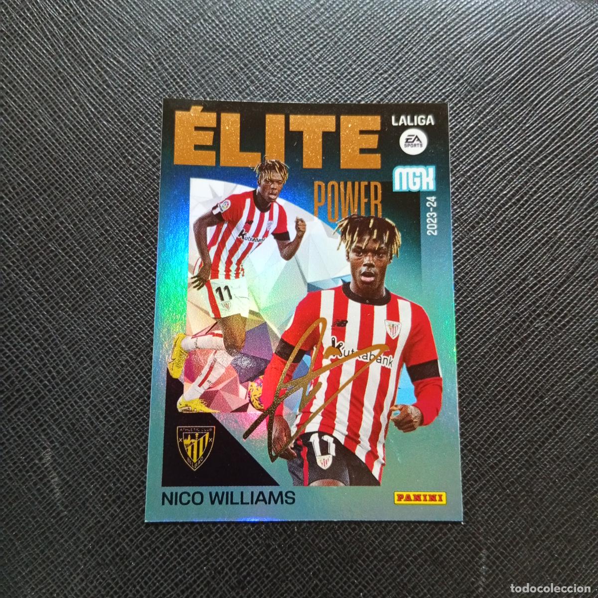 Cromos de F&uacute;tbol: P11 11 NICO WILLIAMS BILBAO PANINI MEGACRACKS 2023 2024 CROMO FUTBOL 23 24 - A143 PG235