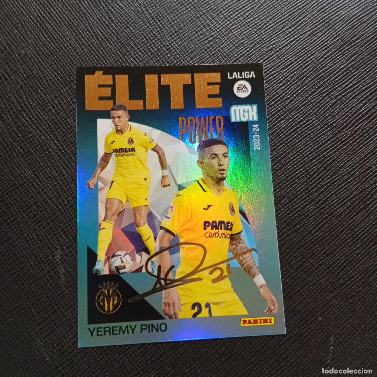 Cromos de F&uacute;tbol: P17 YEREMI PINO VILLARREAL PANINI MEGACRACKS 2023 2024 CROMO FUTBOL 23 24 - A143 PG253