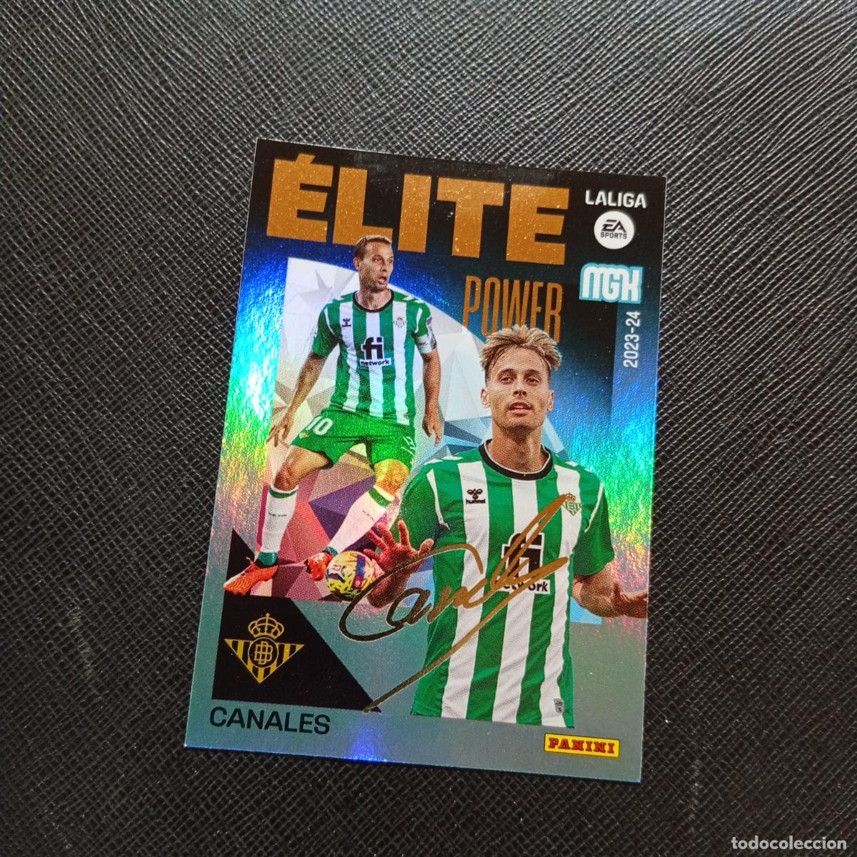 Cromos de F&uacute;tbol: P1 1 CANALES REAL BETIS PANINI MEGACRACKS 2023 2024 CROMO FUTBOL 23 24 - A143 PG253