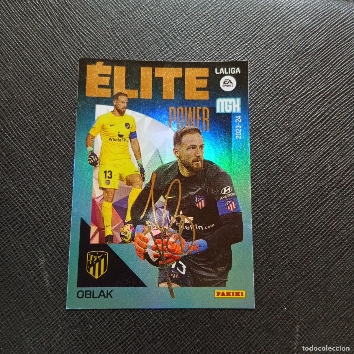 Cromos de F&uacute;tbol: P12 12 OBLAK AT MADRID PANINI MEGACRACKS 2023 2024 CROMO FUTBOL 23 24 - A143 PG262