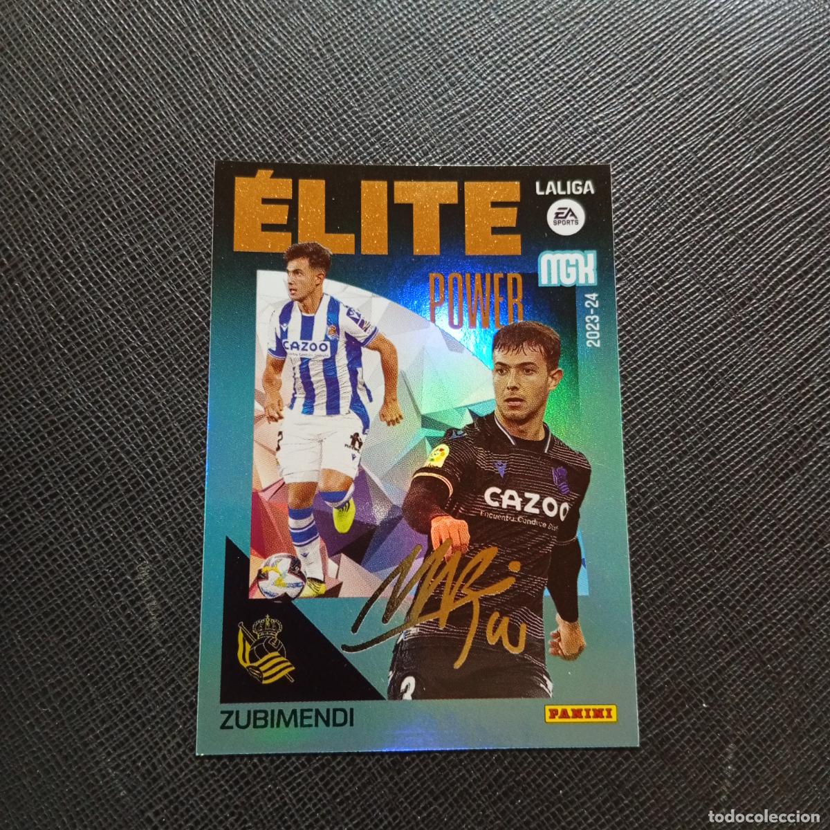 Cromos de F&uacute;tbol: P18 18 ZUBIMENDI REAL SOCIEDAD PANINI MEGACRACKS 2023 2024 CROMO FUTBOL 23 24 - A143 PG271
