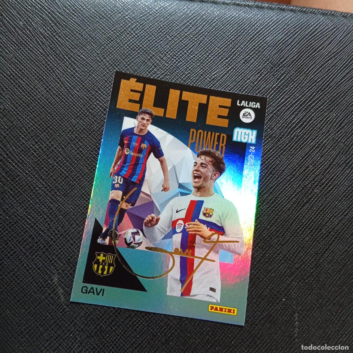 Cromos de F&uacute;tbol: P5 5 GAVI BARCELONA PANINI MEGACRACKS 2023 2024 CROMO FUTBOL 23 24 - A143 PG271