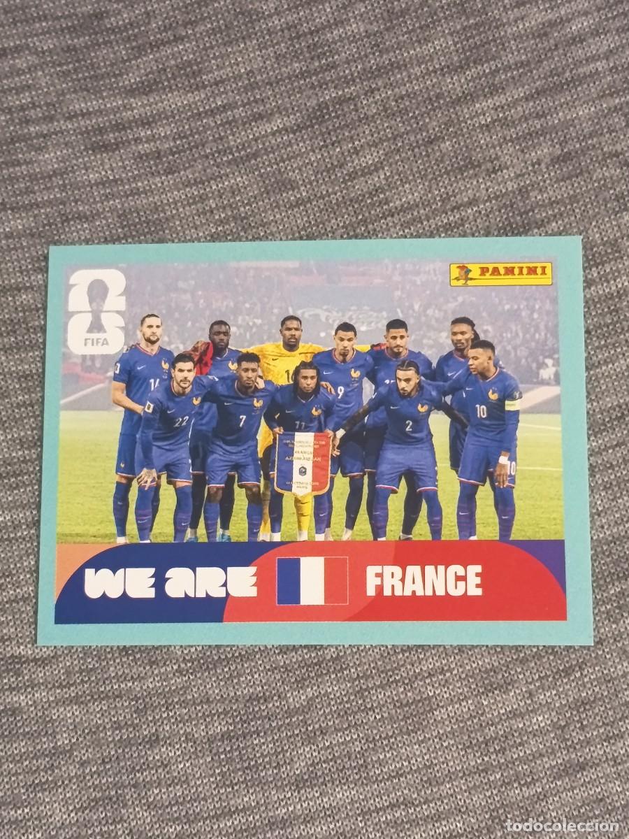 Cromos de F&uacute;tbol: ALINEACION FRANCIA FRA 13 STICKER MUNDIAL 2026 PANINI FIFA WORLD CUP NUEVO