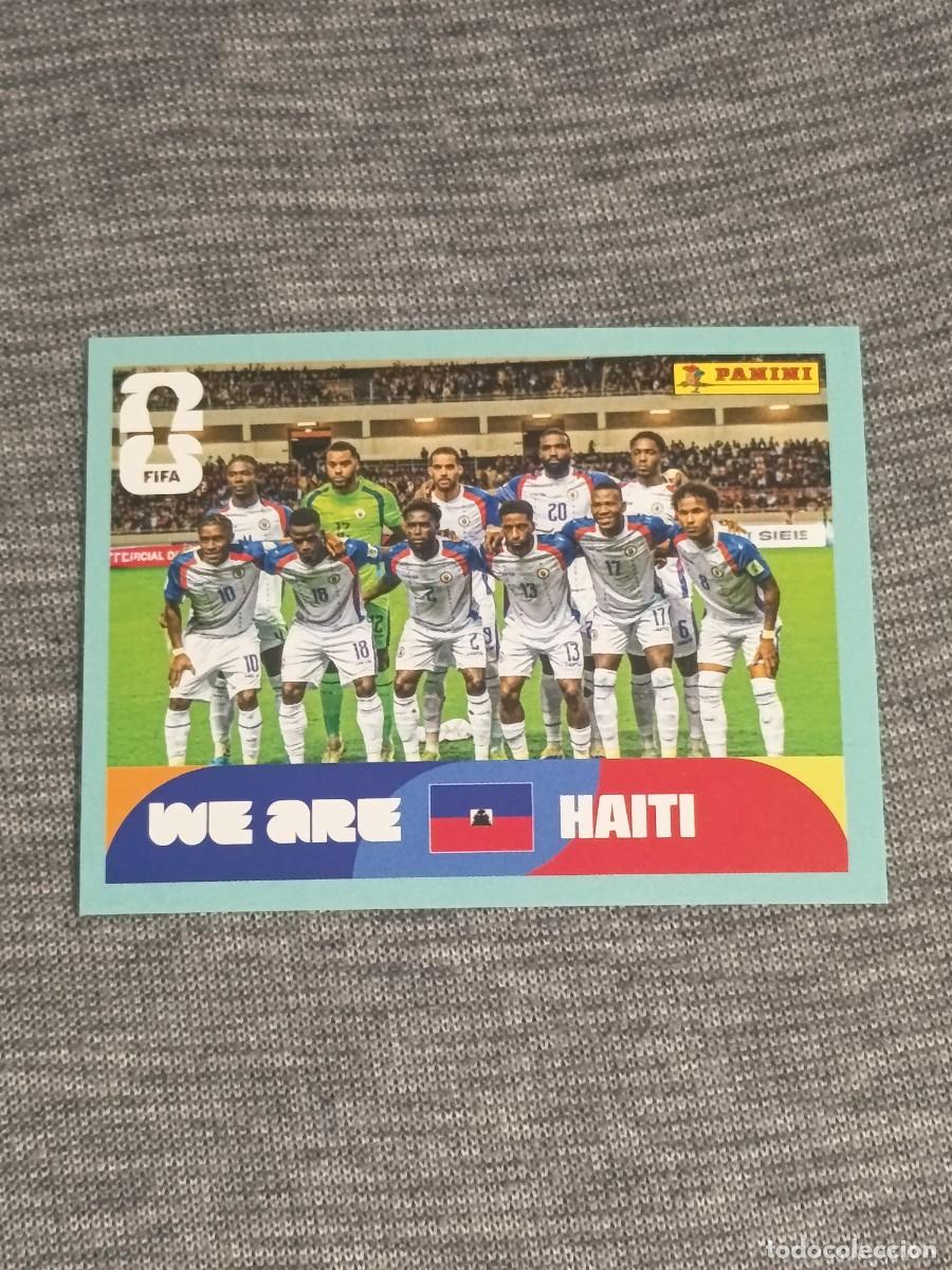 Cromos de F&uacute;tbol: ALINEACION HAITI HAI 13 STICKER MUNDIAL 2026 PANINI FIFA WORLD CUP NUEVO