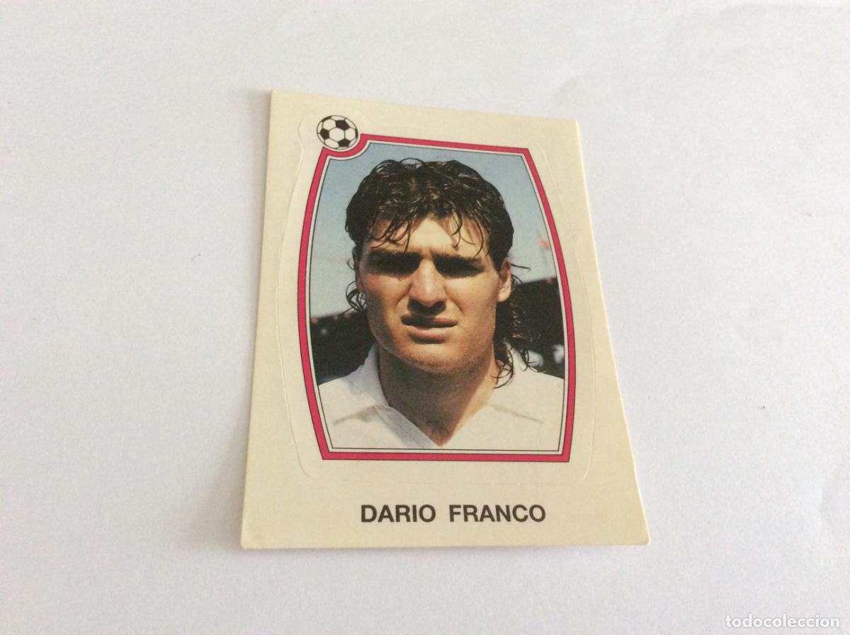 Cromos de F&uacute;tbol: 110 Dar&iacute;o Franco Real Zaragoza Estrellas de la Liga F&uacute;tbol 92 93 Panini 1992
