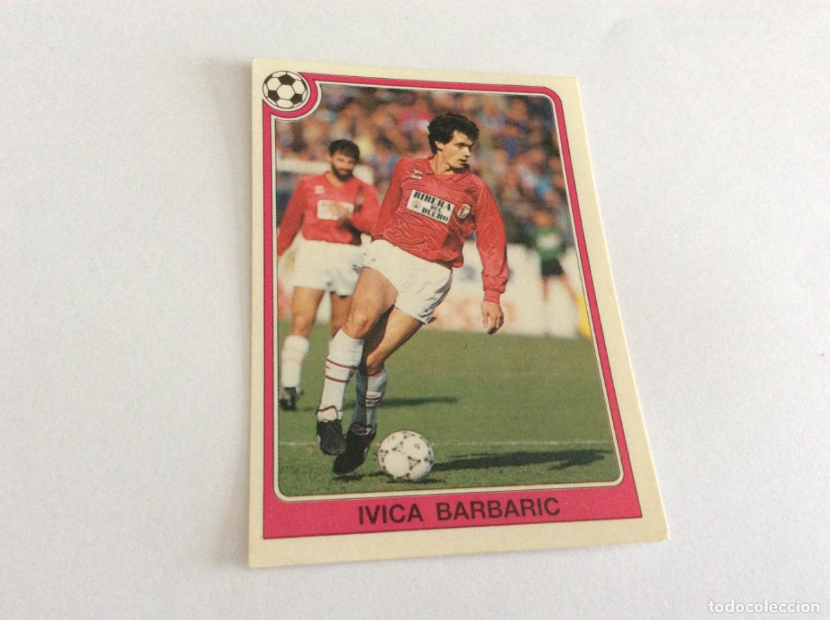 Cromos de F&uacute;tbol: 107 Ivica Barbaric Real Burgos Estrellas de la Liga F&uacute;tbol 92 93 Panini 1992