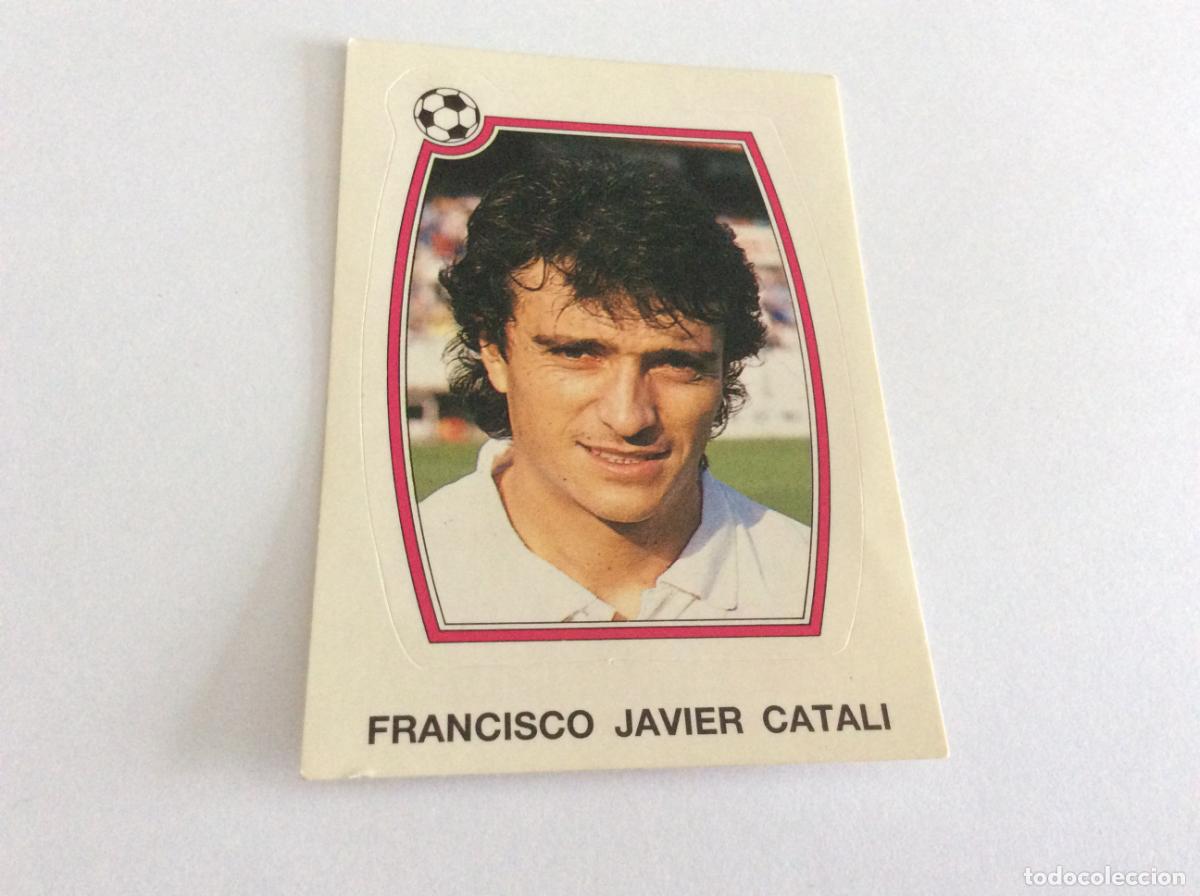 Cromos de F&uacute;tbol: 117 Francisco Javier Catali Albacete Estrellas de la Liga F&uacute;tbol 92 93 Panini 1992
