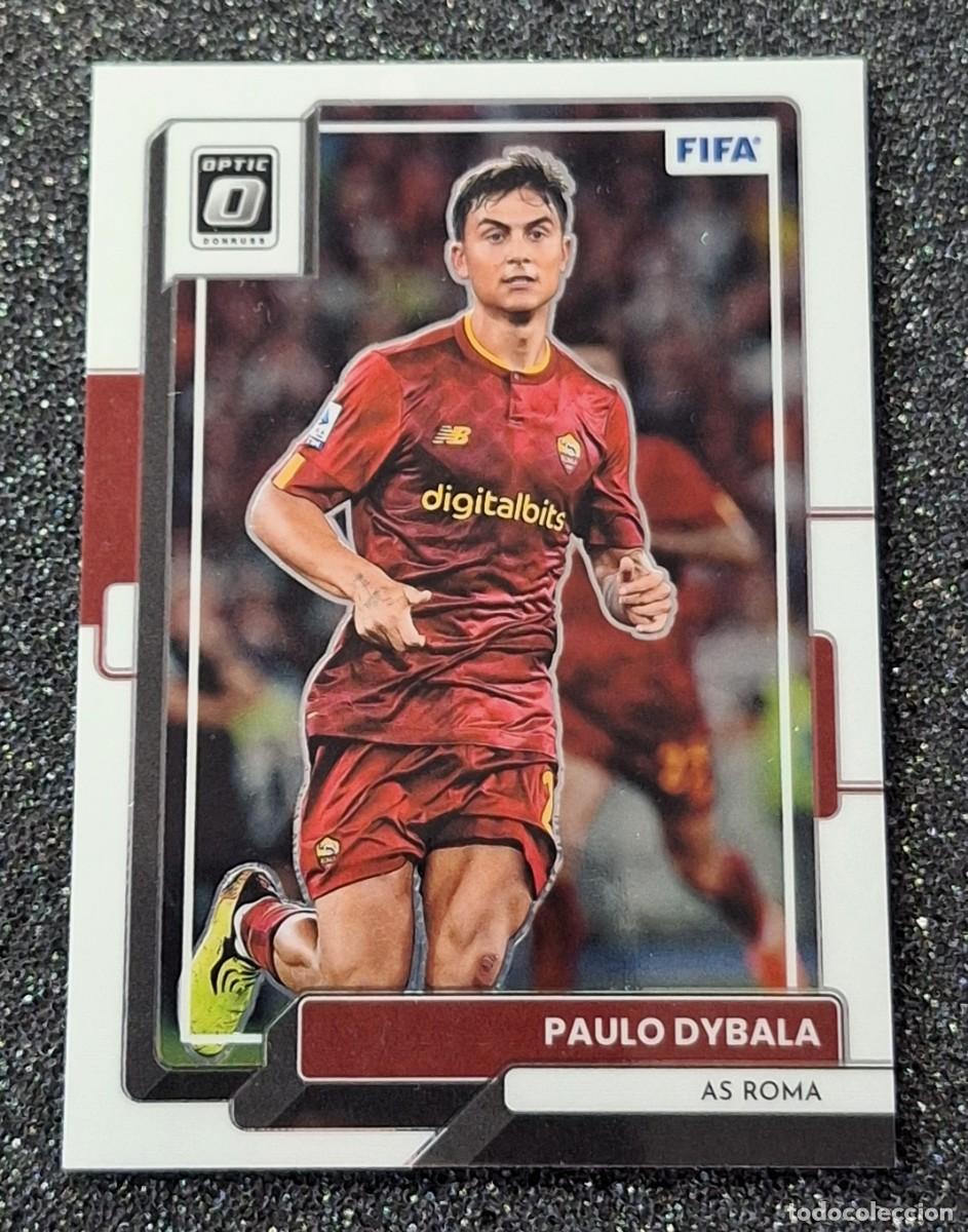 Cromos de F&uacute;tbol: Paulo Dybala AS Roma Panini Donruss Soccer Optic