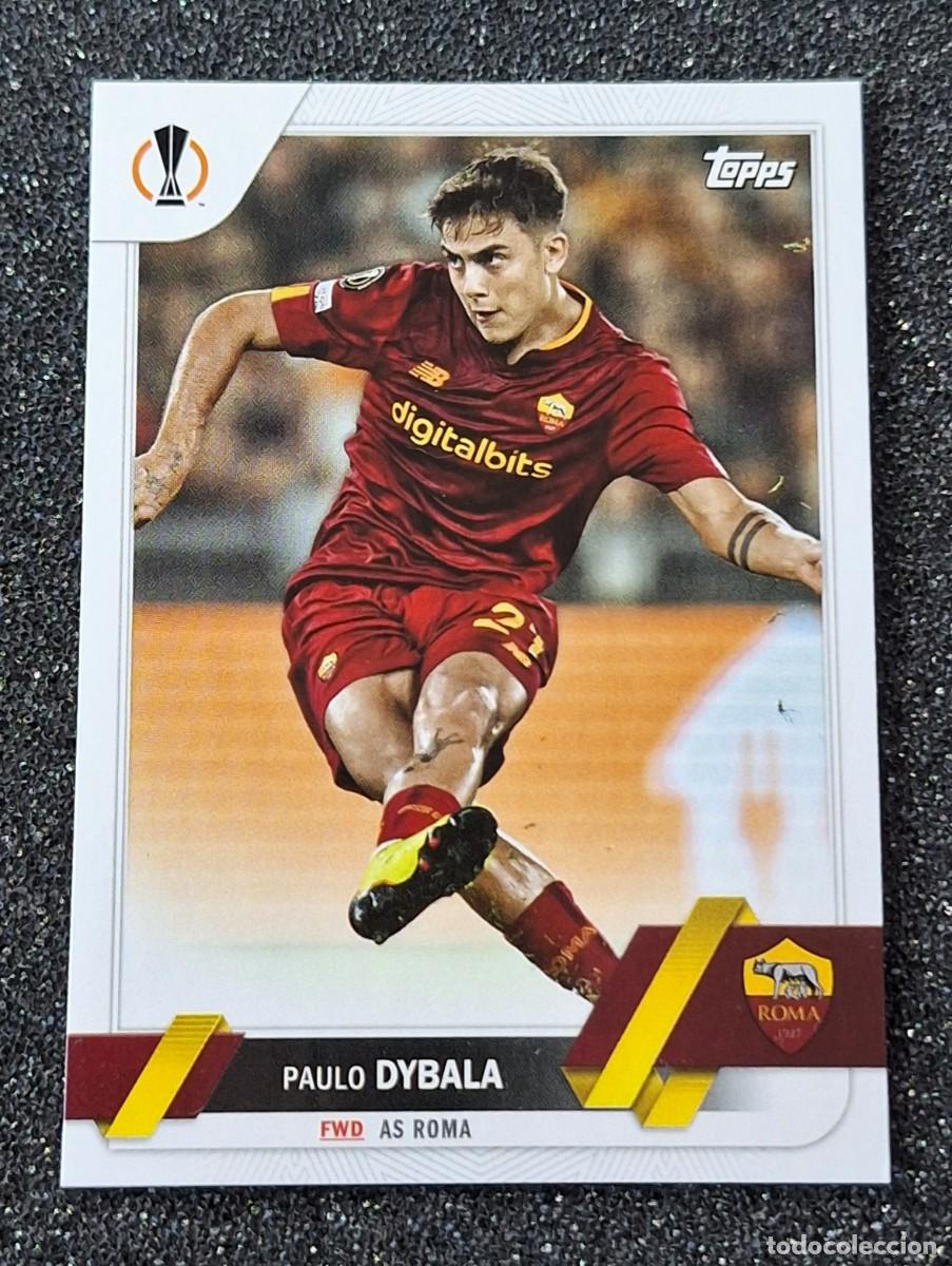 Cromos de F&uacute;tbol: Paulo Dybala AS Roma Topps Champions League Soccer