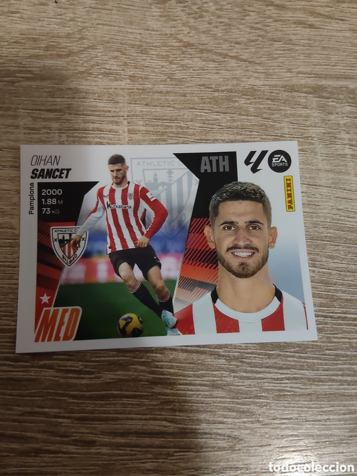 Figurine di Calcio: Sancet Athletic de Bilbao liga 2025 2026 25 26 ediciones este