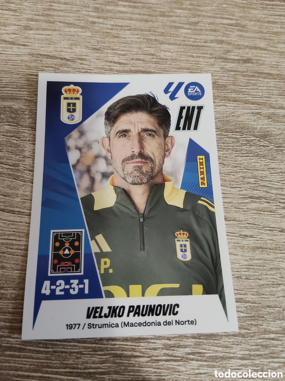 Figurine di Calcio: Veljko Paunovic Oviedo liga 2025 2026 25 26 ediciones este