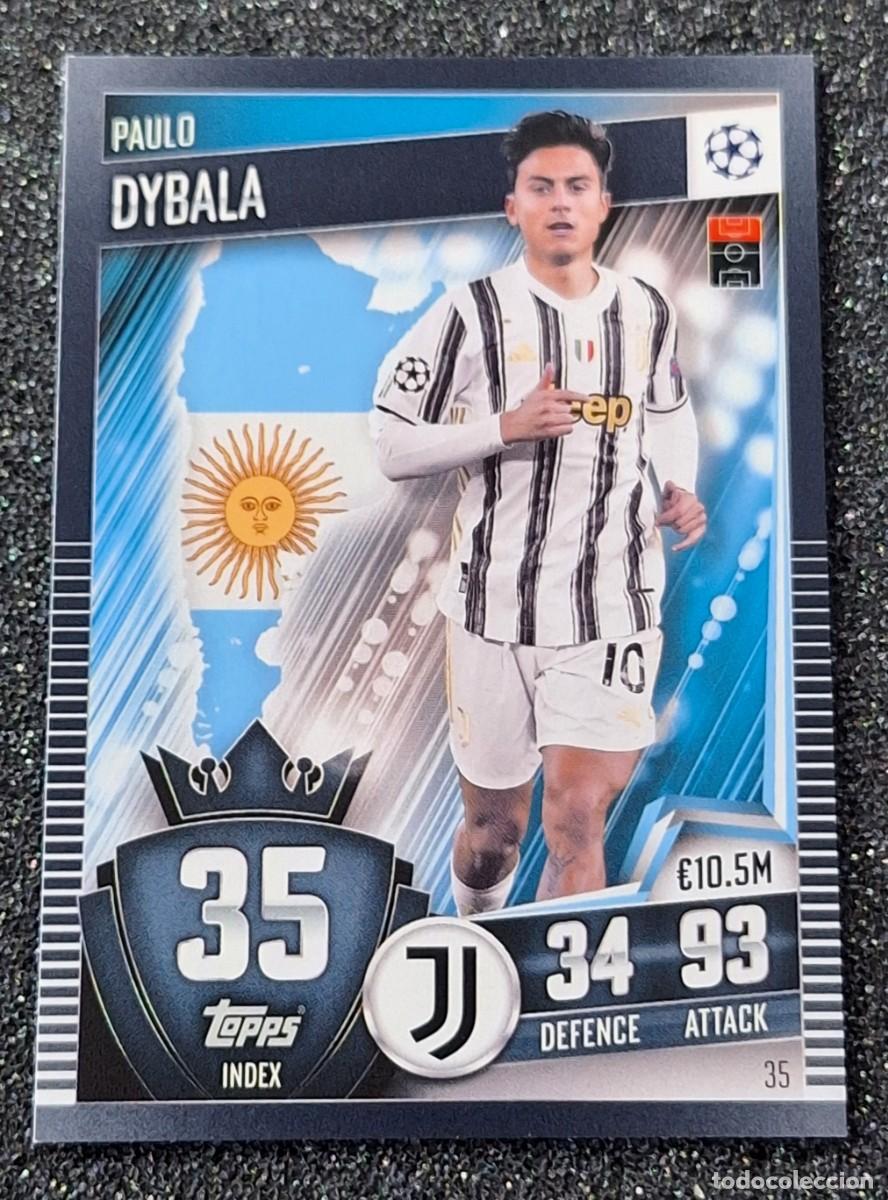 Figurine di Calcio: Paulo Dybala Juventus Topps Match Attax Soccer