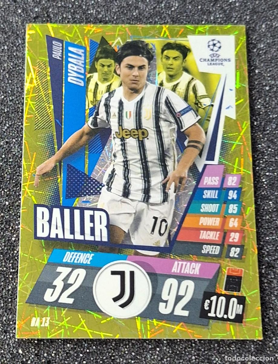 Cromos de F&uacute;tbol: Paulo Dybala Juventus Topps Match Attax Soccer Baller