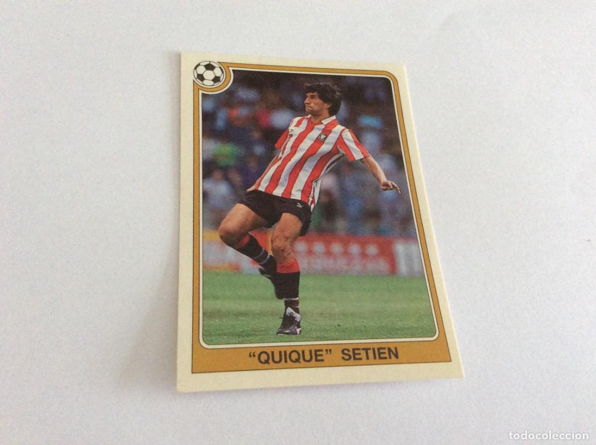 Cromos de F&uacute;tbol: 143 Quique Setien CD Logro&ntilde;&eacute;s Estrellas de la Liga F&uacute;tbol 92 93 Panini 1992