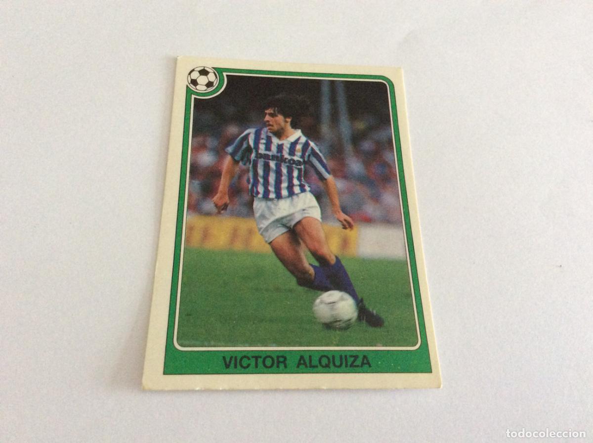 Cromos de F&uacute;tbol: 145 V&iacute;ctor Alquiza Real Sociedad Estrellas de la Liga F&uacute;tbol 92 93 Panini 1992