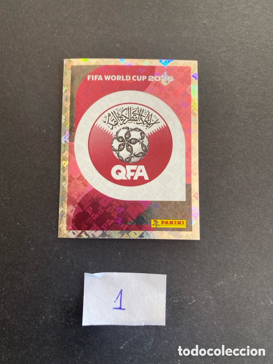 Cromos de F&uacute;tbol: Cromo Qatar Mundial 26 N*1 nuevo