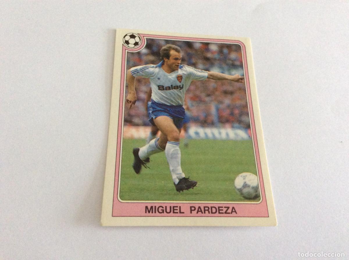 Cromos de F&uacute;tbol: 169 Miguel Pardeza Real Zaragoza Estrellas de la Liga F&uacute;tbol 92 93 Panini 1992