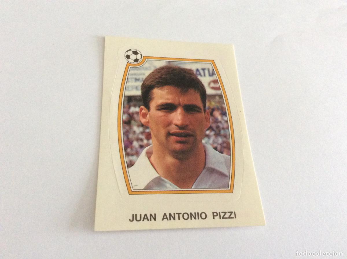 Cromos de F&uacute;tbol: 174 Juan Antonio Pizzi CD Tenerife Estrellas de la Liga F&uacute;tbol 92 93 Panini 1992