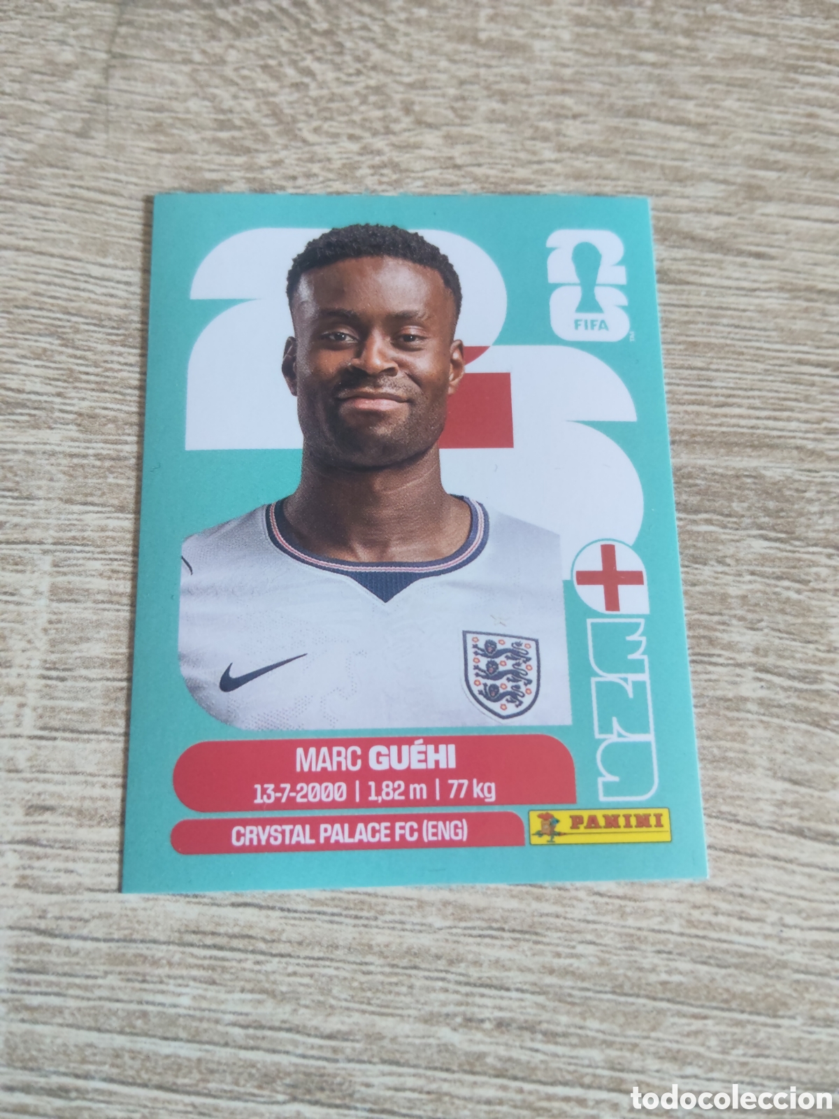 Cromos de F&uacute;tbol: Panini mundial 2026 ENG 4 Marc Ghehi Inglaterra