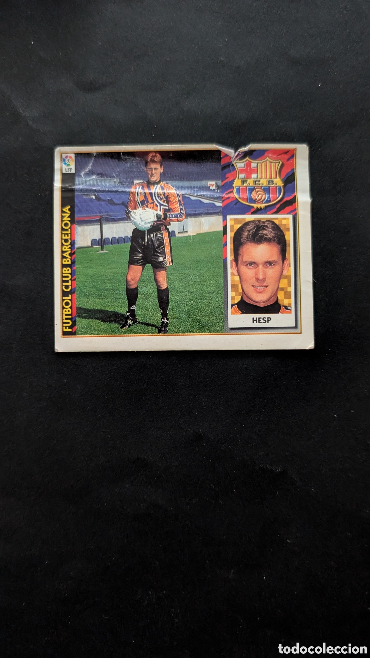 Figurine di Calcio: HESP BARCELONA COLOCA LIGA ESTE 1997/98 97 98 VENTANILLA