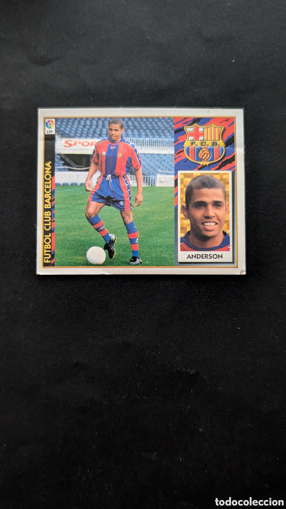 Figurine di Calcio: ANDERSON BARCELONA COLOCA LIGA ESTE 1997/98 97 98 VENTANILLA